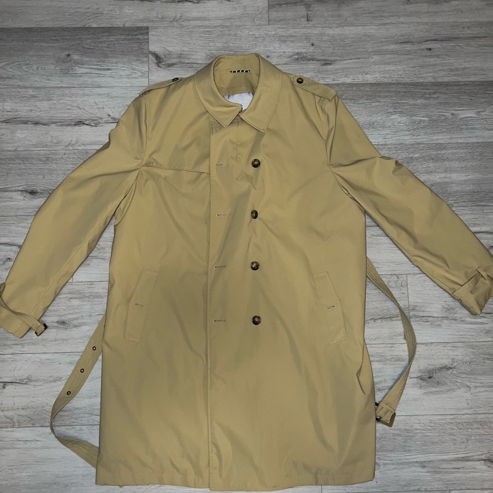 Calvin Klein Tan Trench Coat